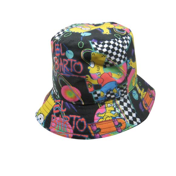 el barto Bucket Hat the simpsons bart simpson 80s 90s retro adult one size - Picture 5 of 6